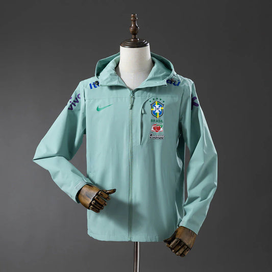 Brazil Windbreaker Jacket Green